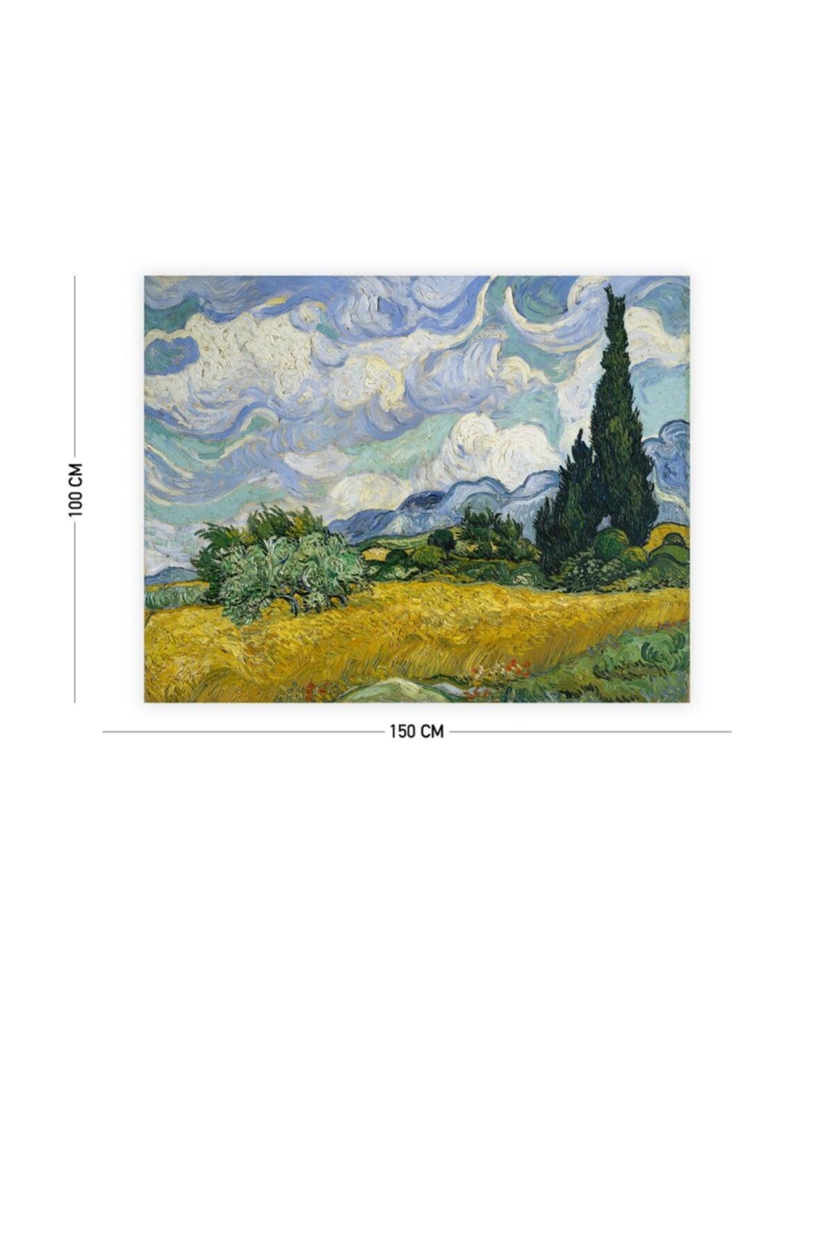 Van Gogh Cypress Tree Wall Covering Carpet 140 X 100 Cm-70x100 Cm - Swordslife