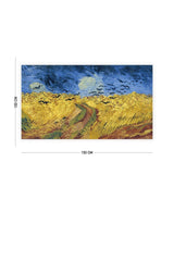 Van Gogh Tarlada Snowgalar Wandabdeckung Teppich 140 X 100 Cm-70x100 Cm - Swordslife