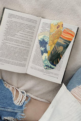 Van Gogh Themed Bookmarks 6 Pcs - Pvc