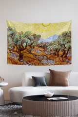 Van Gogh Olive Trees Wall Covering Carpet 140 X 100 Cm-70x100 Cm - Swordslife