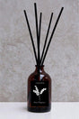 Vanilla Fragrance Amber Glass Bottle With Bamboo Stick 100 Ml - Swordslife