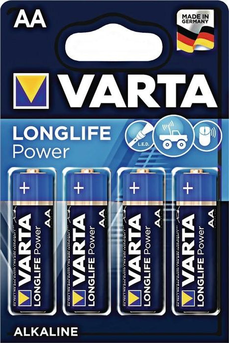 VARTA - Long Life Power Alkaline Batteries - Swordslife