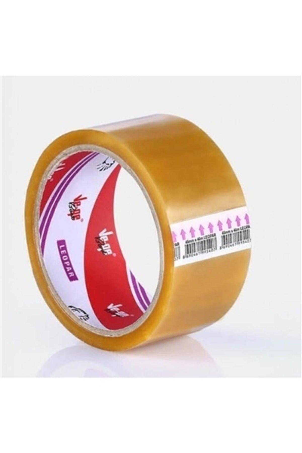 Ve-ge Packing Tape Leopard 48 X 100 Transparent (6 Pcs)