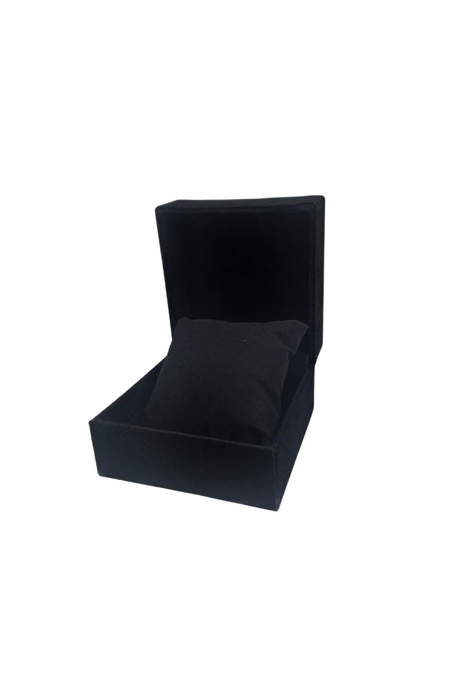 Velvet Hinged Watch Box (BLACK) - Swordslife