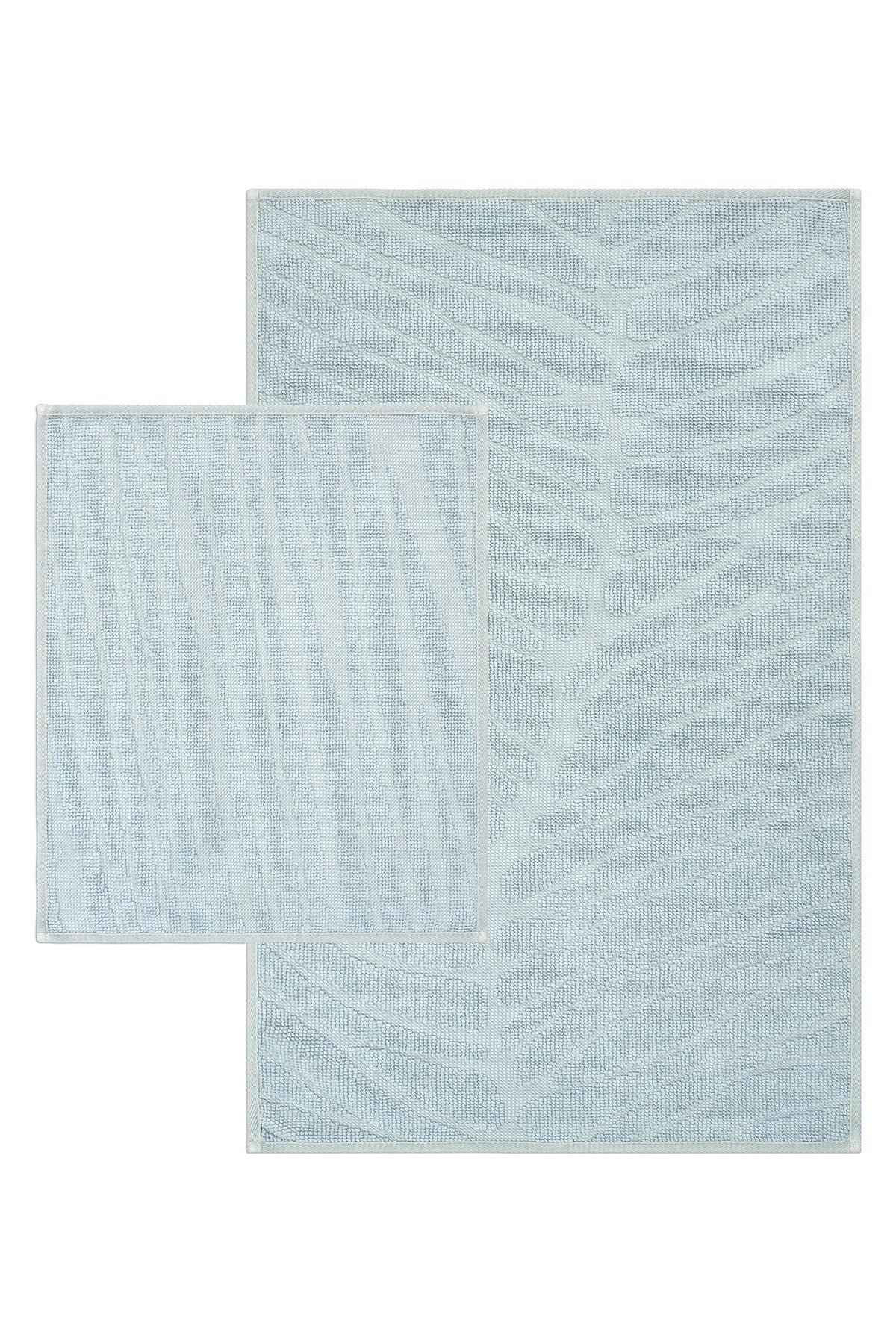 Venetion Natural Cotton 2 Piece Bathroom Rug Set - Swordslife