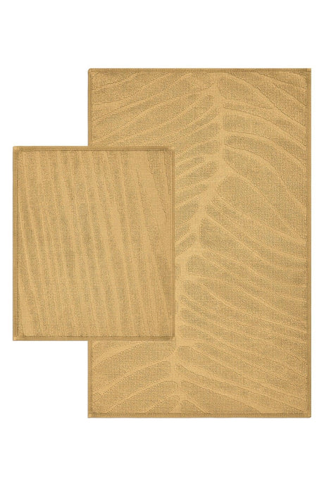 Venetion Natural Cotton 2 Piece Bathroom Rug Set - Swordslife