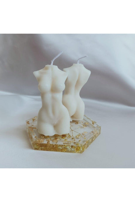 Venus Candle Aesthetic White Scented Candle Body Candle - Swordslife