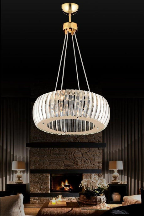 Venus Gold 40 Cm Crystal Stone Chandelier - Swordslife