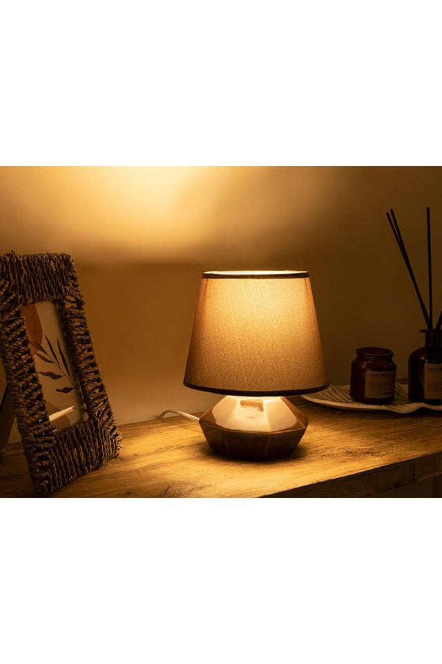 Verde Lampshade 15x15x22 Cm Light Brown - Swordslife