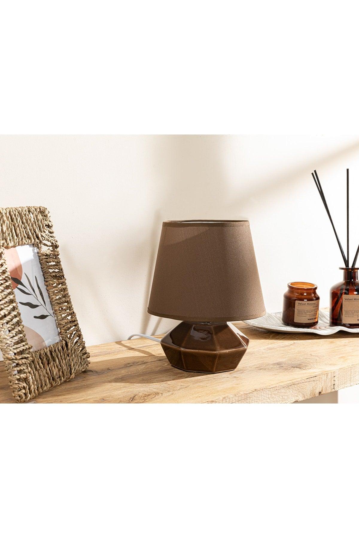 Verde Lampshade 15x15x22 Cm Light Brown - Swordslife