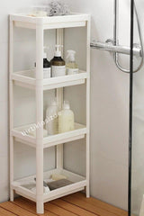 Vesken 4 Tiers Bathroom Shelf Kitchen Shelf Balcony