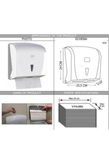 Vialli K20 Z-Fold Paper Towel Dispenser