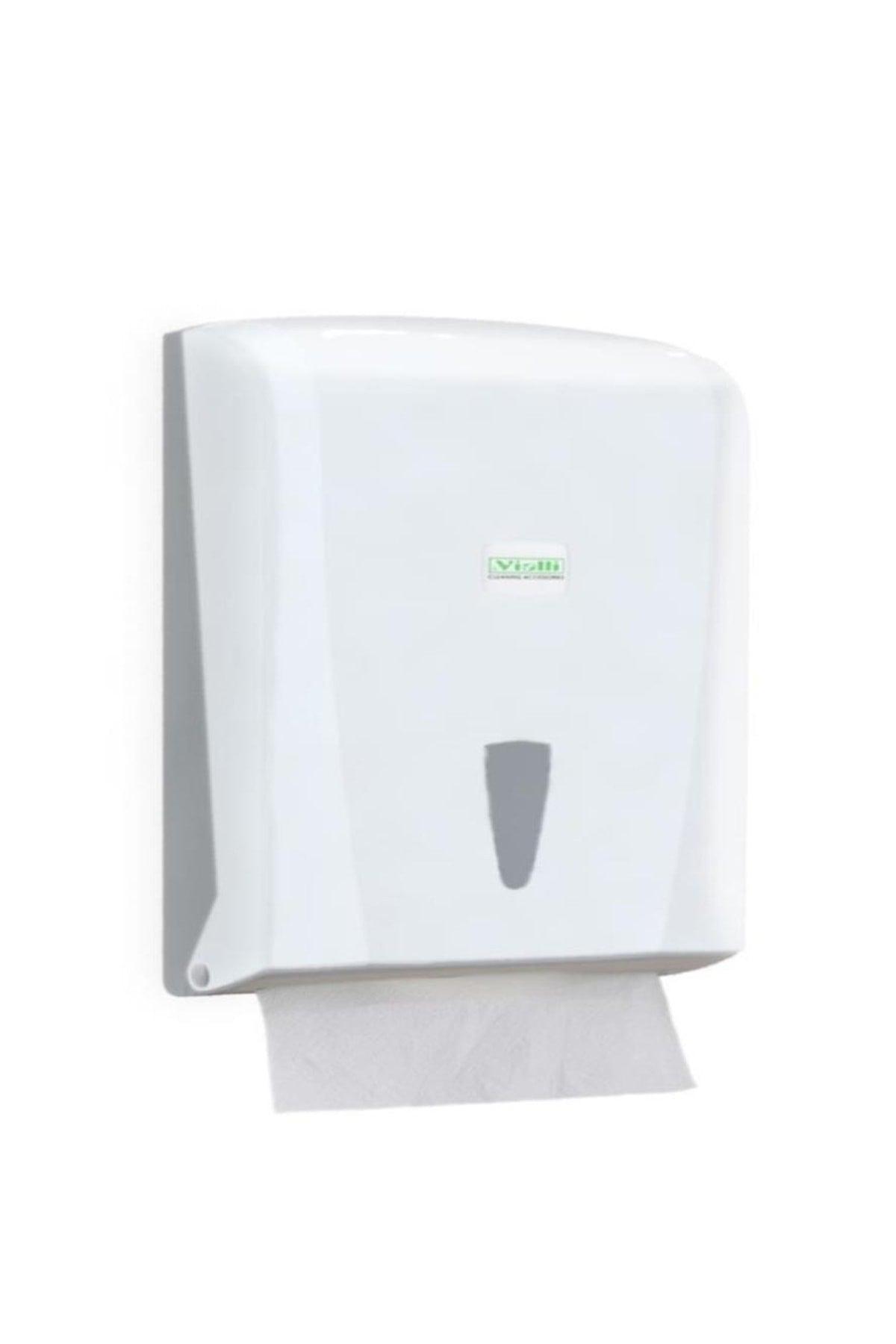 Vialli K21 Z Fold Paper Towel Dispenser 400 Pcs. White - Swordslife