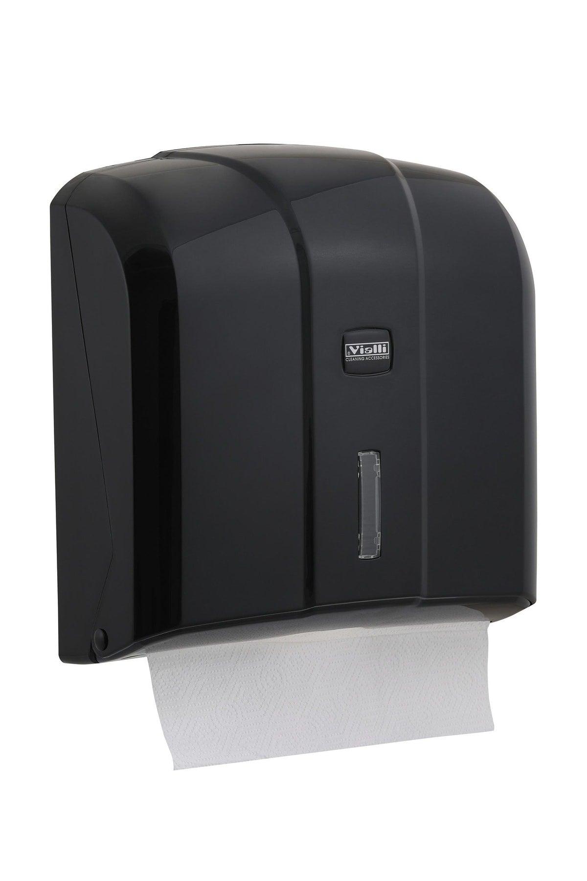 Vialli Kh300b Z-Fold Paper Towel Dispenser 300 Pcs. Black - Swordslife