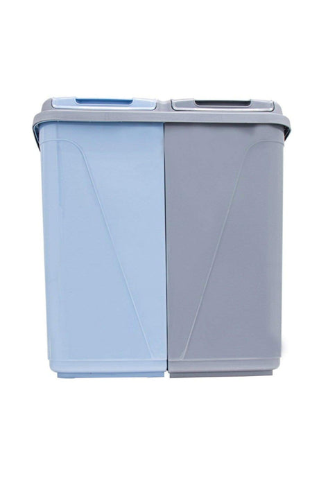 Violet 60 Liter Laundry Basket With Two Eyes Grey-blue - Swordslife