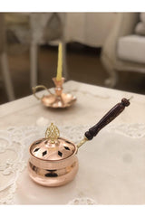 Copper Chubby Incense Holder Censer Sauce Pan - Swordslife