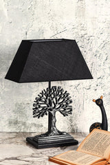 Viscalende Lampshade Silver Black Plys-52 - Swordslife