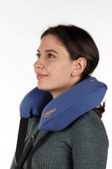 Visco Orthopedic Travel Neck Pillow Ergonomic Visco Pillow (indigo Blue) - Swordslife