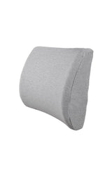 Visco Lumbar And Back Cushion Pillow Auto Vehicle Office Seat Back Lumbar Supporting Cushion Pillow Gray Color - Swordslife