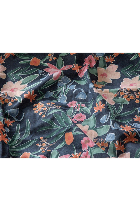 Vivacity Bloom Printed Double Pique