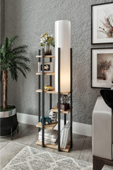 Vogue Bookshelf Floor Lamp Atlantic Pine - Swordslife