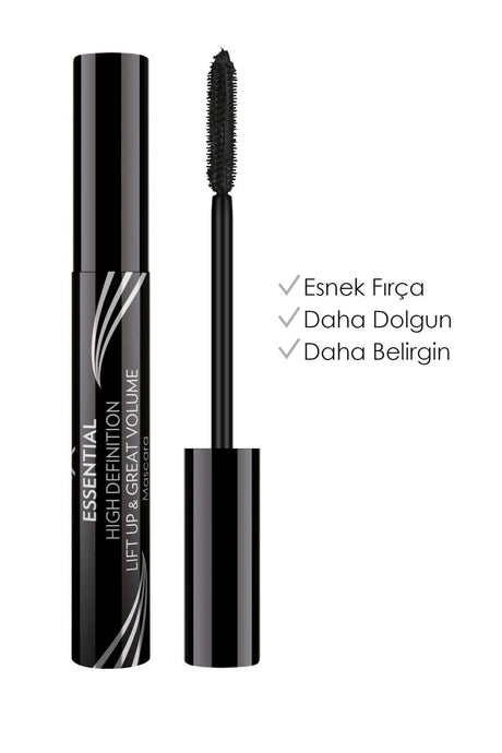 Volumizing Black Mascara - Essential High