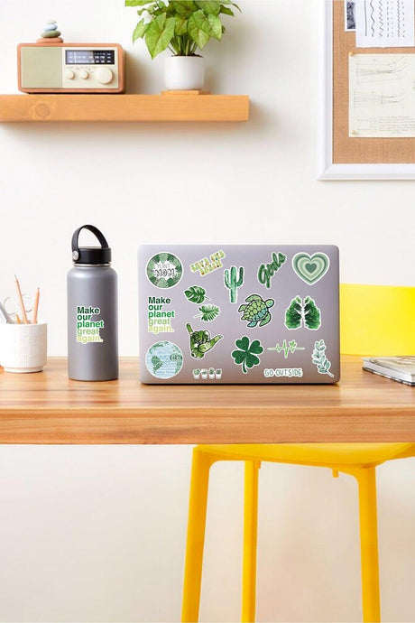 - Vsco Green Laptop Notebook Tablet Sticker