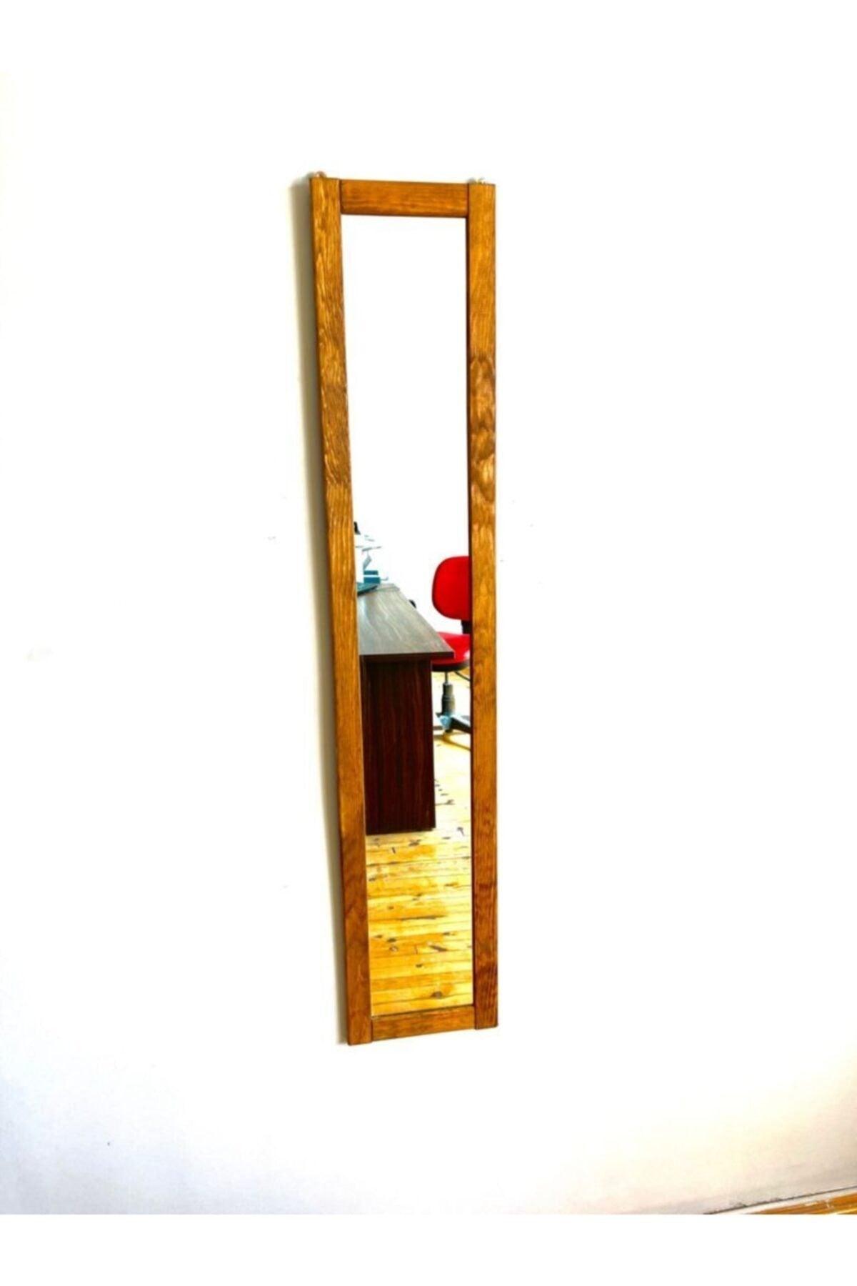 Wall Hall Hallway Full Length Mirror Walnut - Swordslife