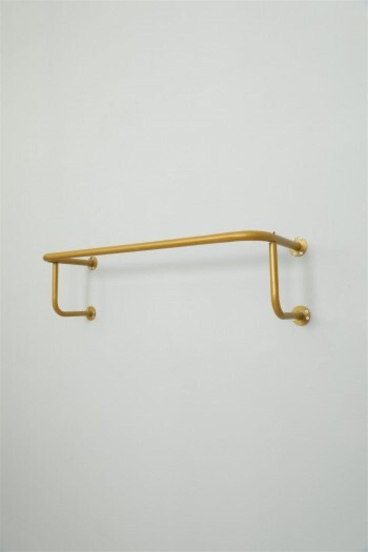 Wall Mount Supported Gold U Hanger