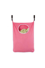 Waschen Koffer Pink Dirty Laundry Basket Net Foldable Toy Storage Basket Net Behind the Door - Swordslife