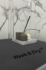 Wash & Dry Printed Gray Washing Machine Cover - Swordslife