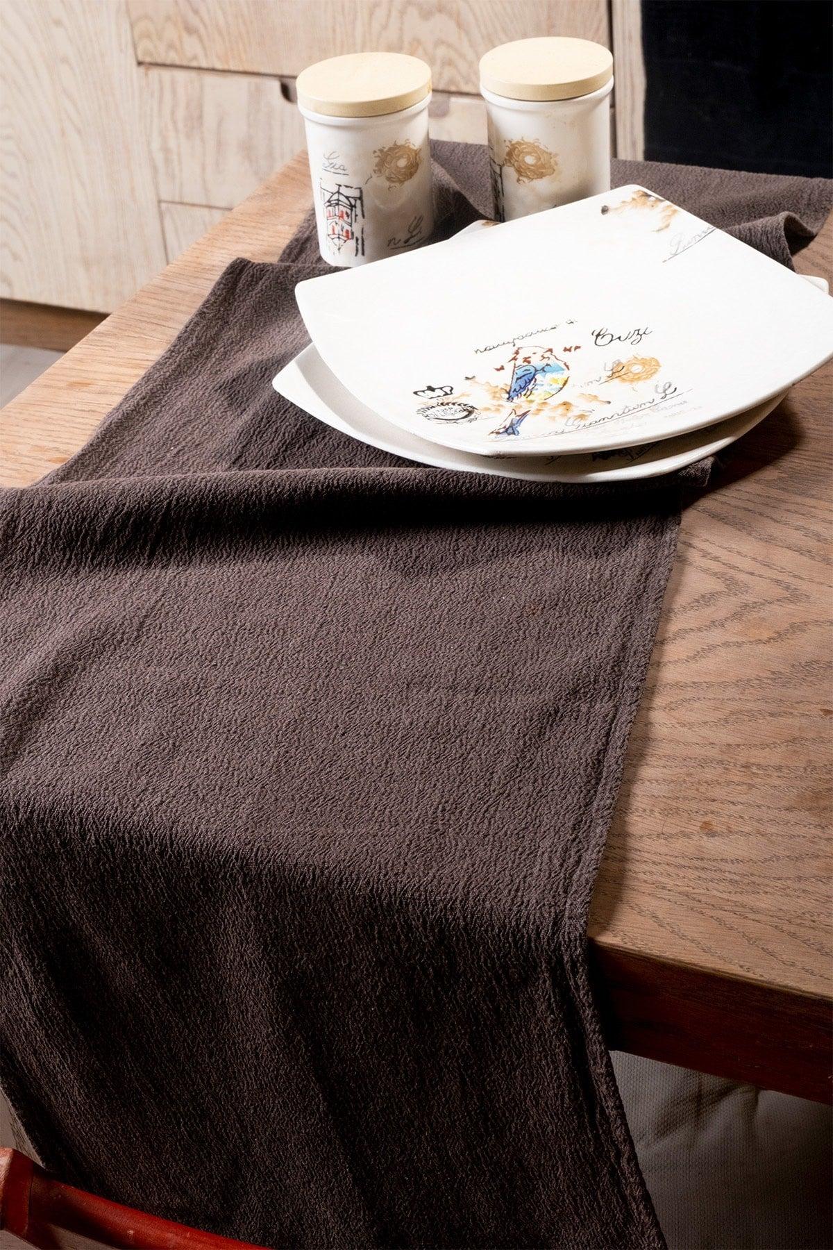 Washed Linen 32x150 Cm Runner Table Cloth - Swordslife