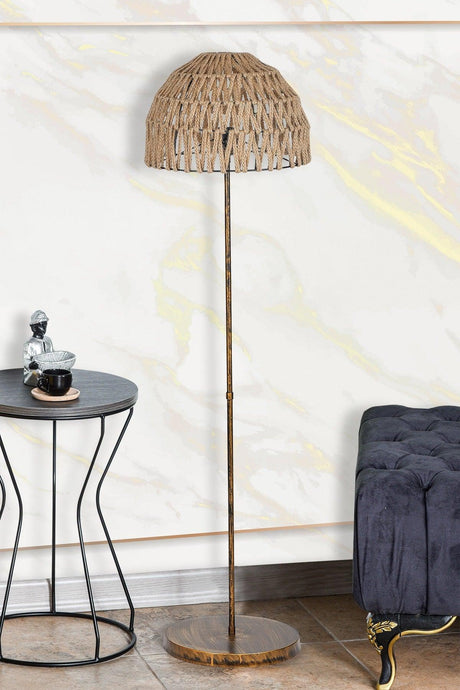 Webster Floor Lamp Jute Lmbd-62