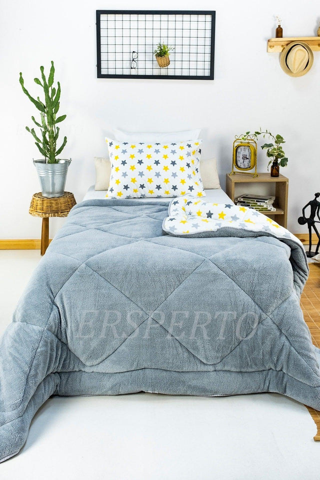 Welsoft Quilt with Single Pillowcase 1 Piece - Swordslife