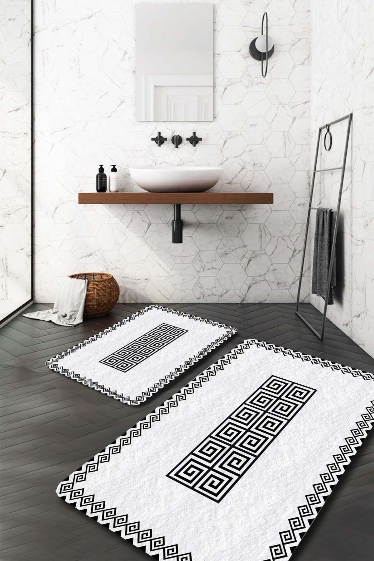 White Classic Bath Mat - Swordslife