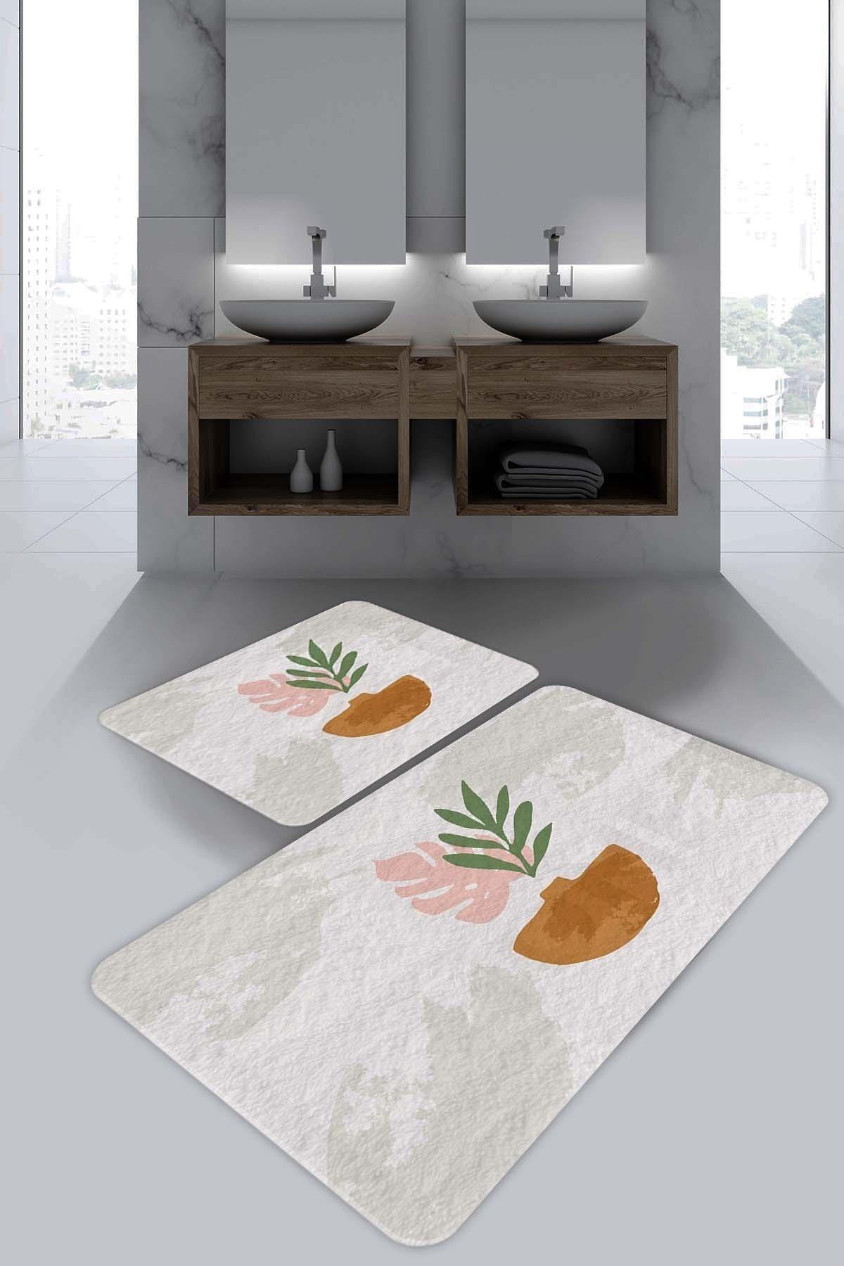 White Floor Color Sheets Bath Mat