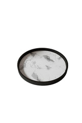 White Marble Pattern Kitchen Cosmetic Jewelry