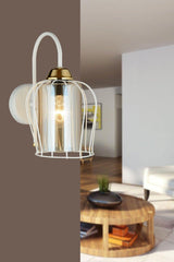 White Parachute Downward Modern Wall Sconce - Swordslife