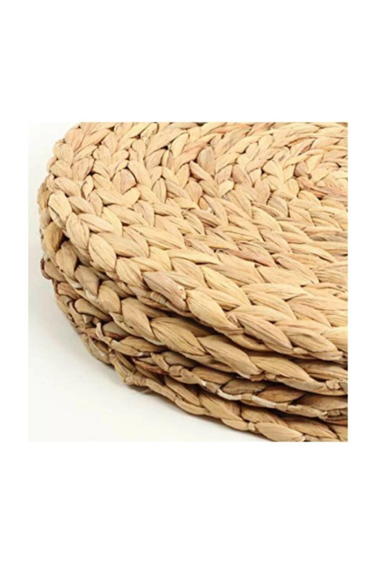 Straw Knitted Bamboo Placemat 6 Pieces - Swordslife