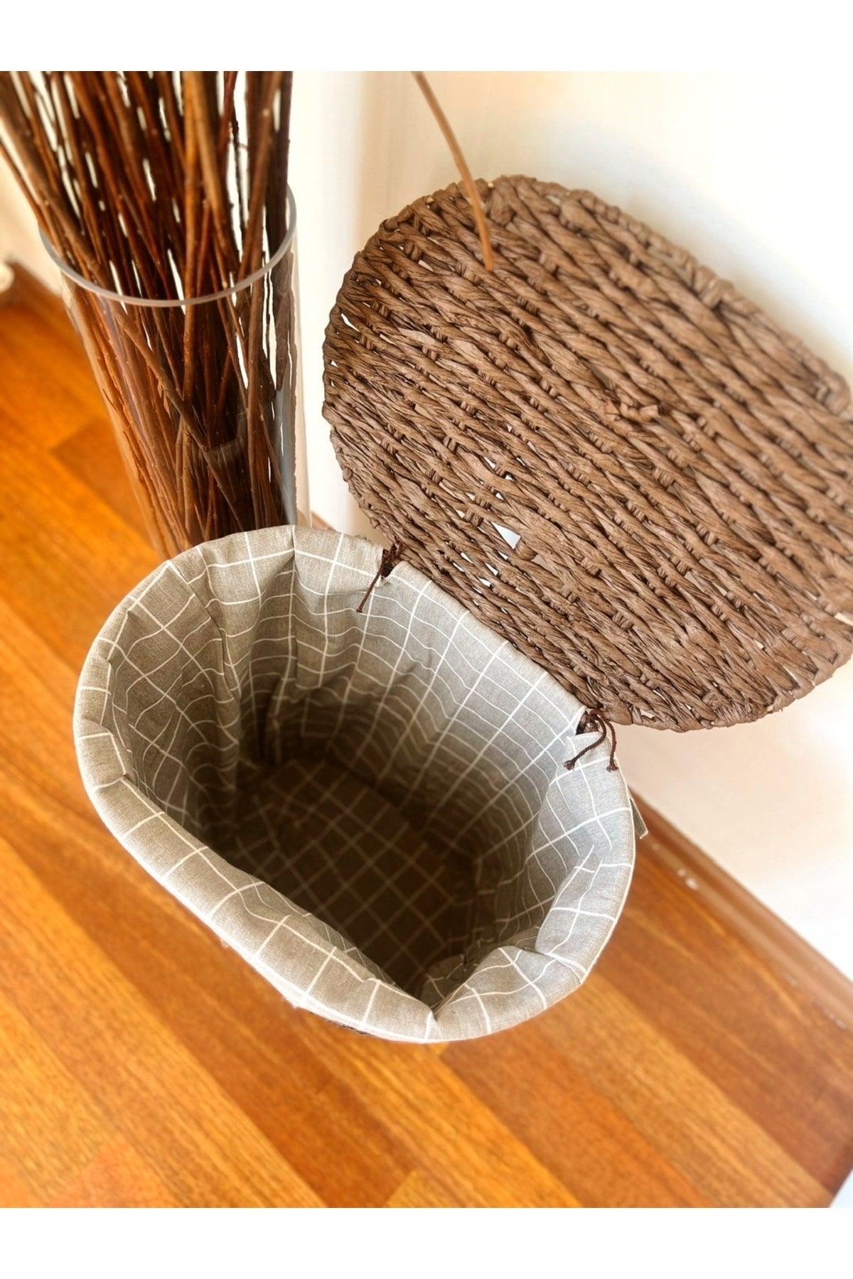 Wicker Sturdy Medium Laundry Basket - Swordslife