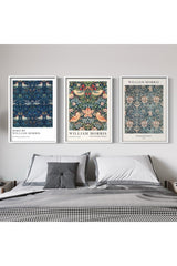 William Morris 3 Piece Unframed Poster Set, Modern Painting Poster, Wall Decoration - Swordslife