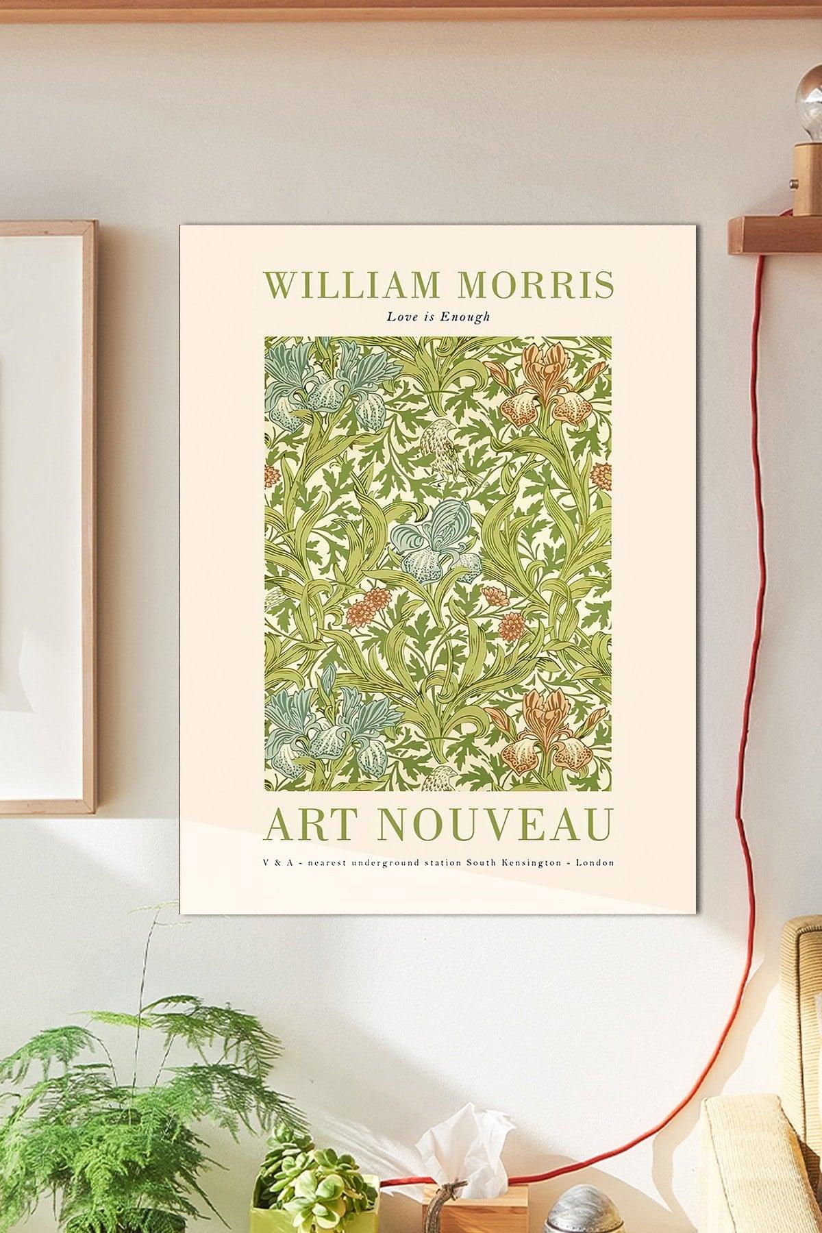 William Morris Wall Poster Large 45x30 Cm - Swordslife