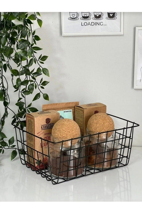 Wire Basket, Multi-Purpose Organizer Bathroom Kitchen Organizer - Swordslife