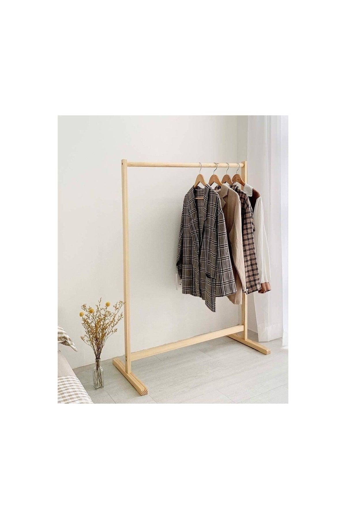 Wooden Garment Hanger Pedestal Hanger