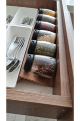 Wooden Drawer Spice Stand / Ramp