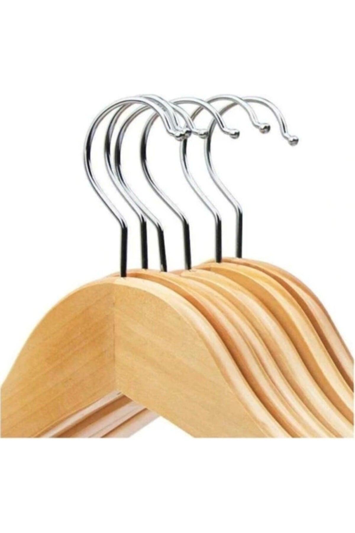 Wooden Hanger Clothes And Clothes Hanger 24 pcs