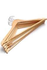 Wooden Hanger Clothes And Clothes Hanger 36 Pieces