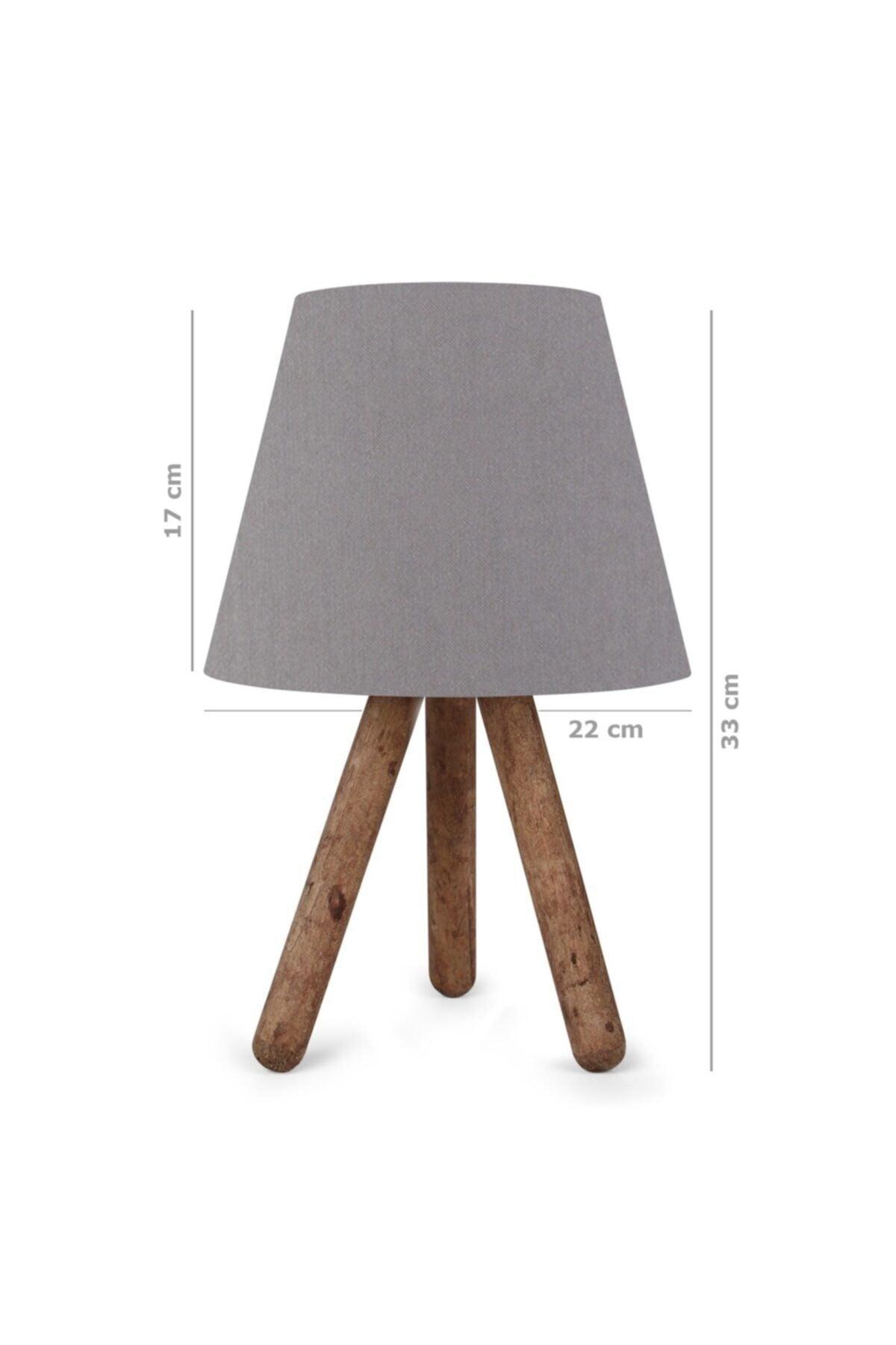 Wooden Leg Lampshade Fabric Headboard 2 Pieces - Swordslife