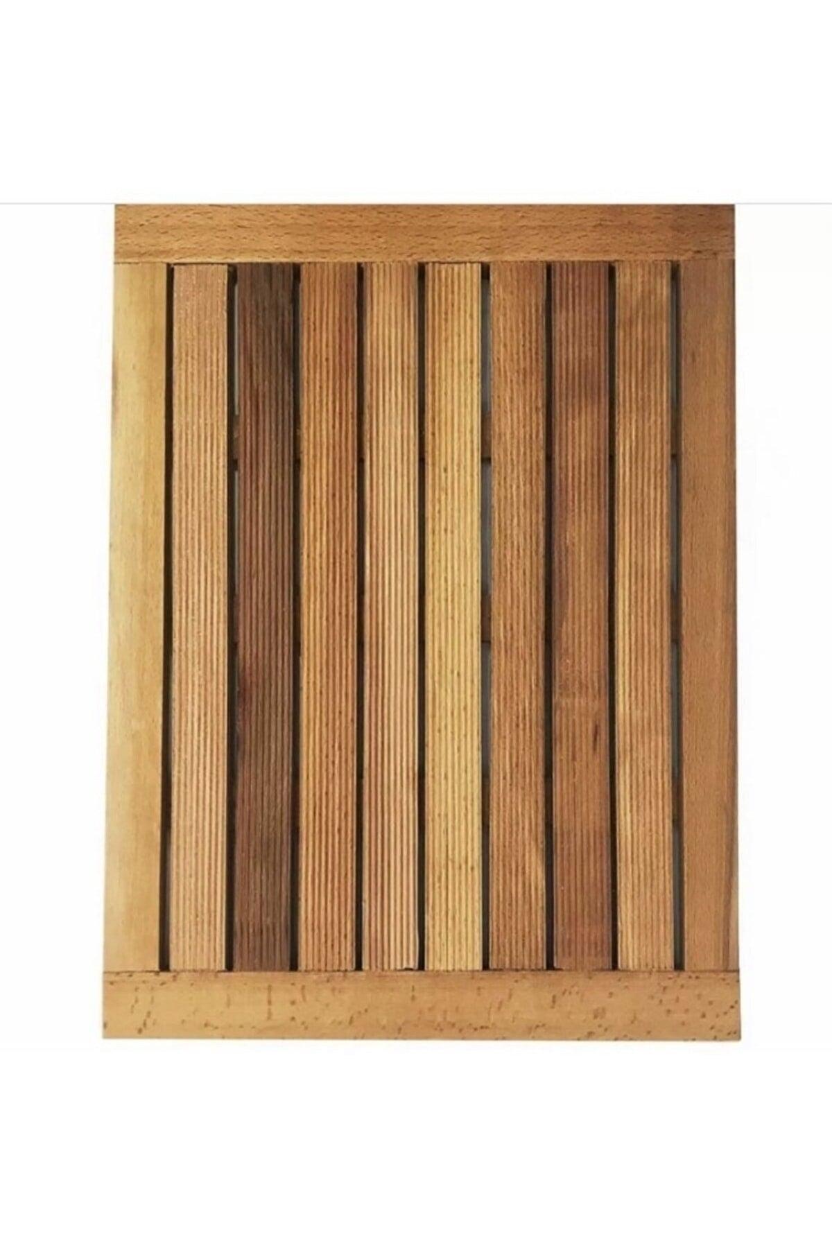 Wooden Non-Slip Anti-Slip Bathroom Shower Mat Floor Holder Mat - Swordslife