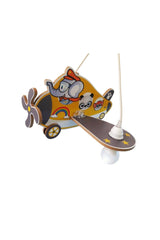 WOODEN PLANE ELEPHANT KIDS ROOM LIGHTING - Swordslife